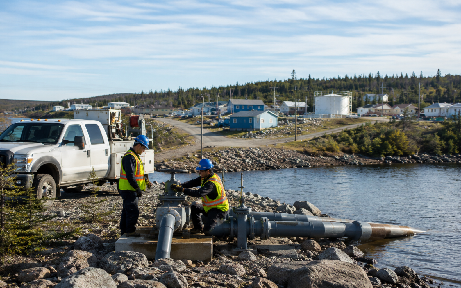 Northern Manitoba infrastructure and industrial site operations