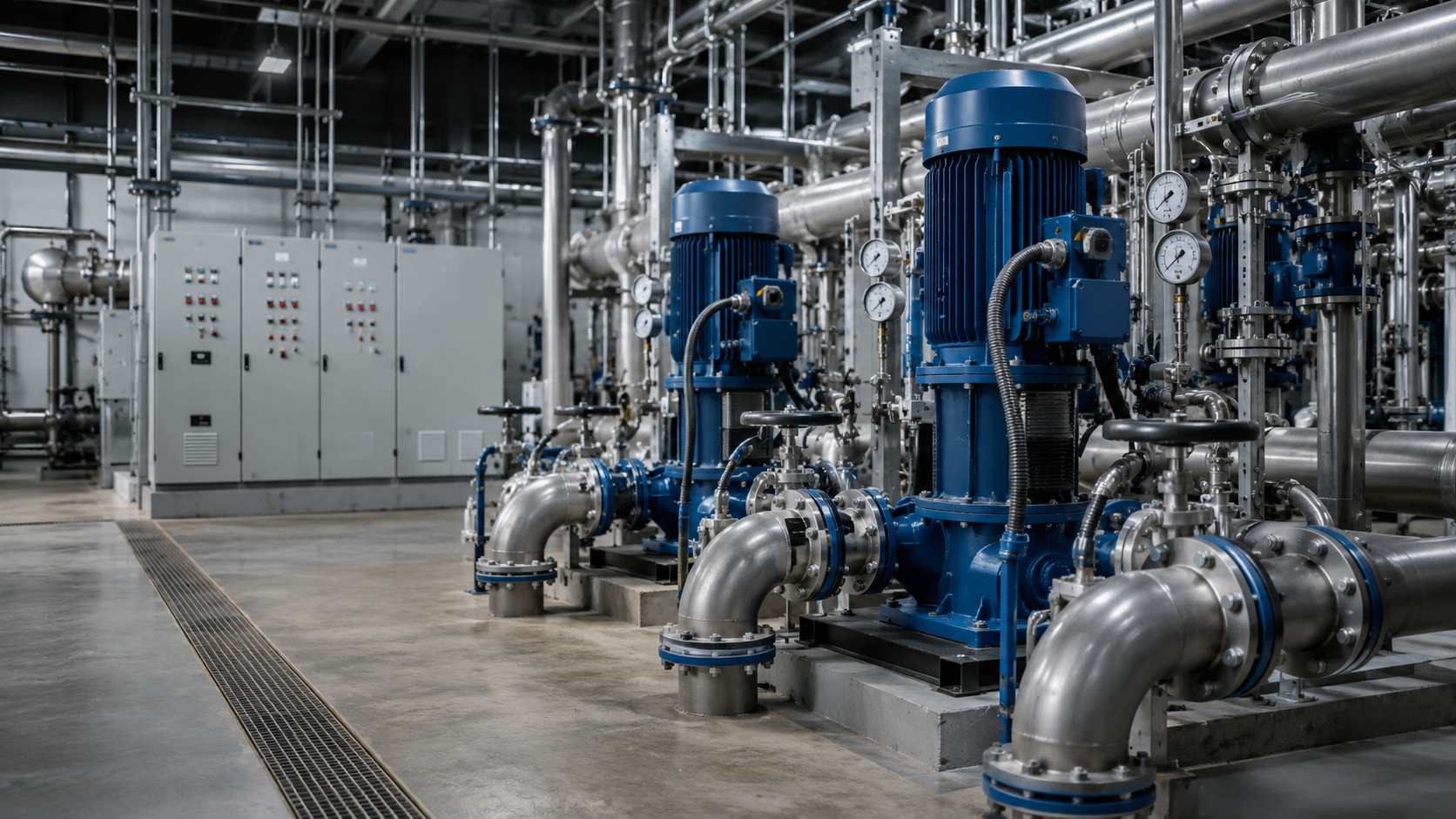 Industrial facility equipment and access structures for lift station service